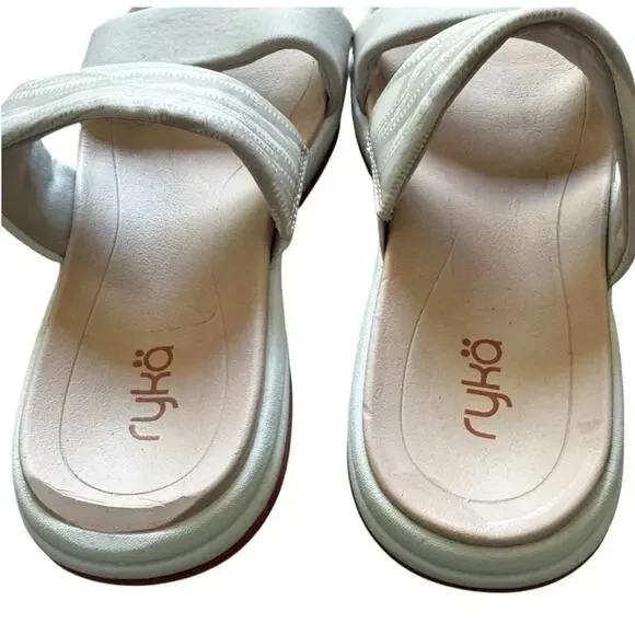 Ryka Women's Diva Slide Sandals Pumice Taupe Size 7M - Picture 5 of 7